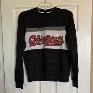 Homage Ohio State women’s black crew neck sweatshirt size medium